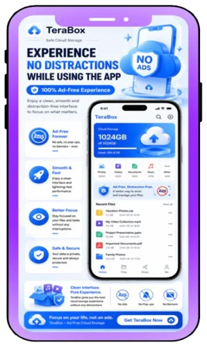 Experience No Distractions While Using the App